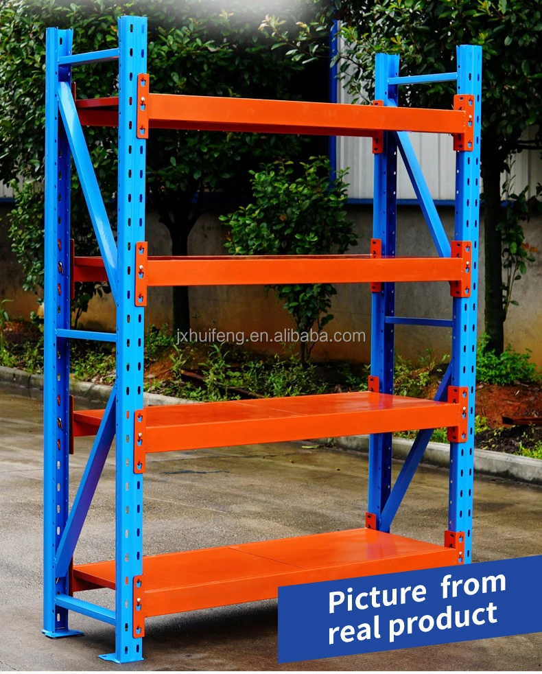 Custom Heavy-duty 4-tier Metal Storage Rack Unit 1000 Kg Layer Garage ...