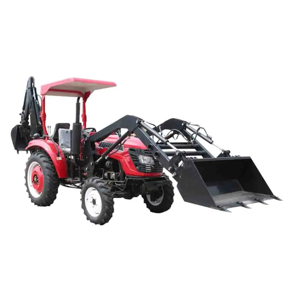 Free Delivery! Home Farming Tractor Machinery Mini Tractor 12HP 18HP 30HP 50HP 60HP 90HP Wheeled 4WD Diesel Tractor