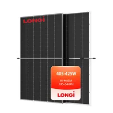 Longi solar panel 405W 410W 415W 420W HI-MO5M 158mm mono PERC solar panels for PV plant with good cost