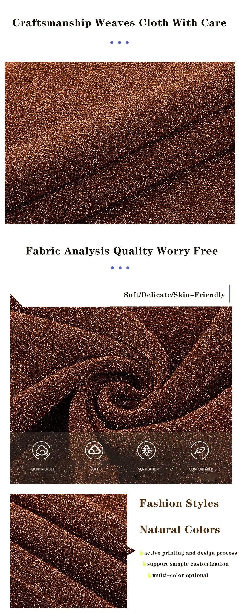 Sparkling Metallic Glitter Knit Fabric 70 Polyester 30 Lurex Spandex