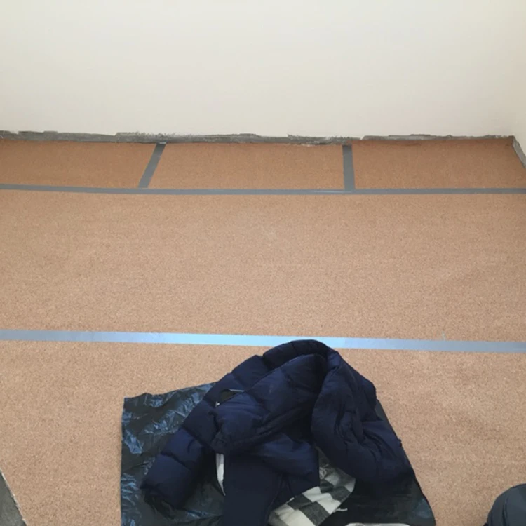 Ecofriendly Cork Underlay Sheet Natural Cork Adhesive Roll Wood