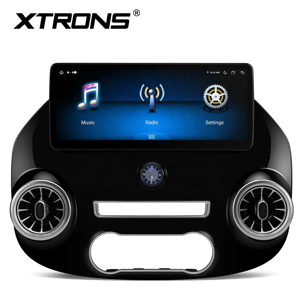 XTRONS 12.3 Inch Universal Android Car Stereo 8667N 2+32GB Round Corner Global 4G DSP Images for Illustrative Purposes Only