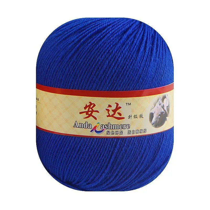 Stock Wool Cashmere Blended 4-Ply Yarn 212 Ball Hand-Knitted Kit for Scarf Coat Sweater Pants-Medium Thick Material Dyed Pattern