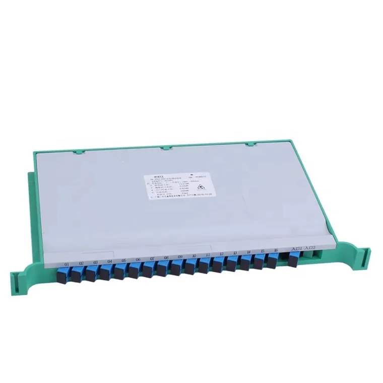 PLC Optical Splitter Tray Assembly Type SC LC FC ST UPC APC Fiber Optic ...