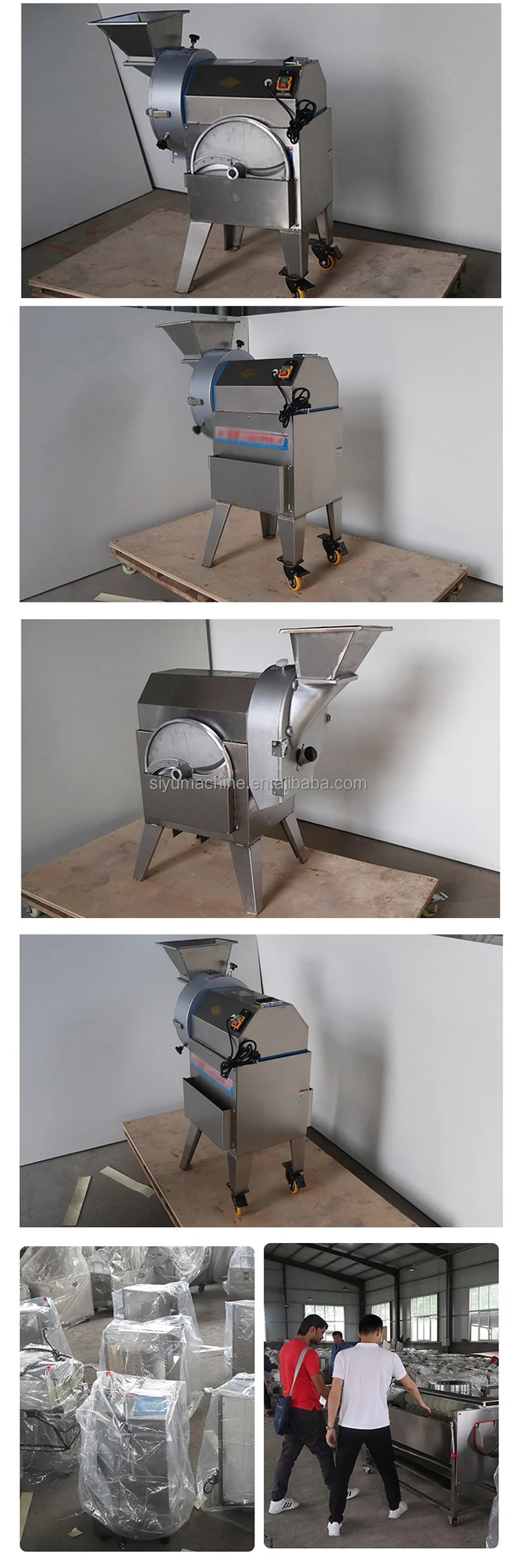 Automatic vegetable cutting machine potato cutter onion cutting machine  onion dicer carrot cutting machine vegetable slicer potato slicing  machine-Jiaozuo Taoding Trading Co., Ltd.