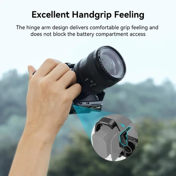 SmallRig A7C II Cage Kit for Sony Alpha 7C II / Alpha 7CR Built-in Quick Release Plate With Cable Clamp w Shoe Mount -4422 detail image