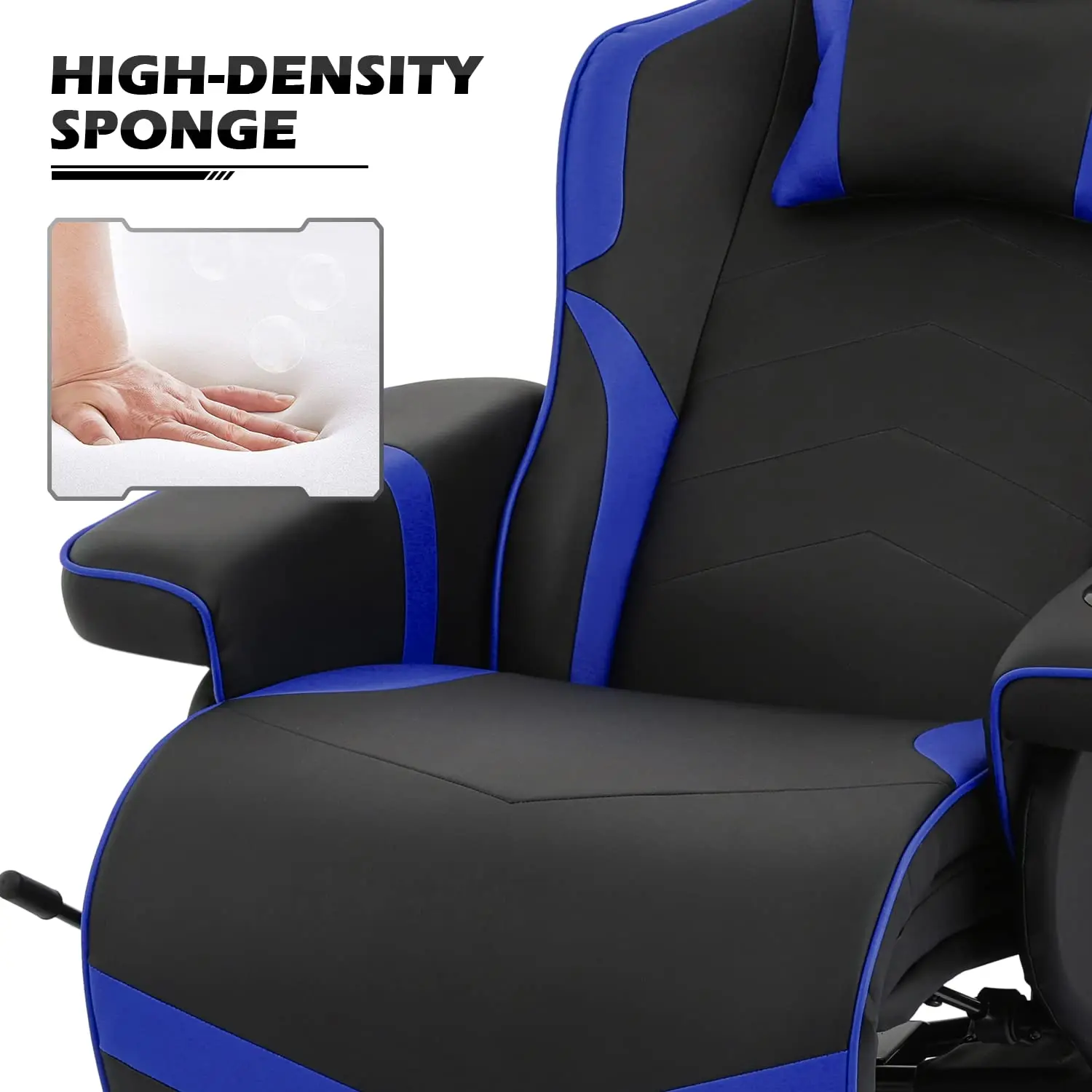 Reclining Video Gaming Single Sofa Gaming Chair Ergonomic Game Recliner