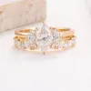 14k yelloe Gold lab diamond
