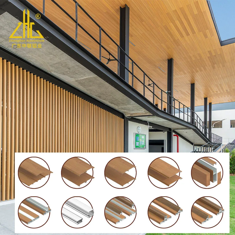 Custom Wood Grain Extruded Cladding - Durable & Stylish