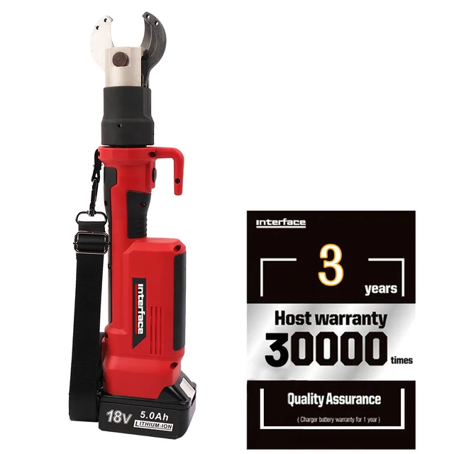 30mm Portable Rechargeable Battery Powered Hydraulic Cable Cutter for CU/AI