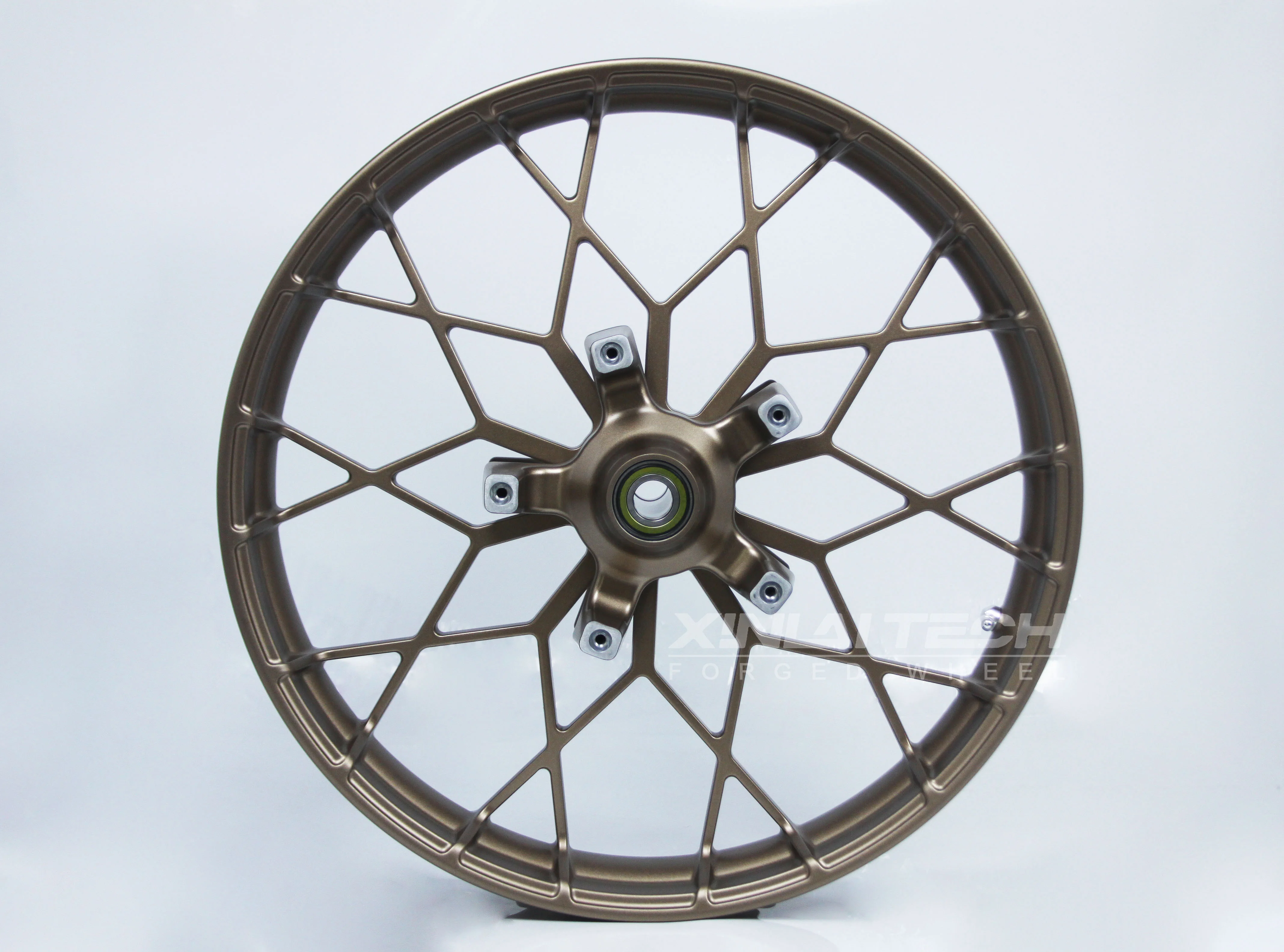 XL Anodized Forged Motorcycle Wheels 18x5.5 for Harley Dyna Lightweight Custom Alloy Cruiser Motorbike Wheels - Image 4