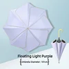 Iridescent Purple - Solid Wood Curved Handle
