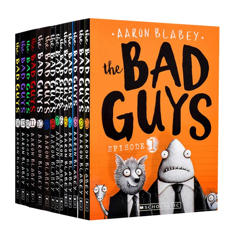 Wholesale 14 Book/set The Bad Guys Episode Classroom Decoration