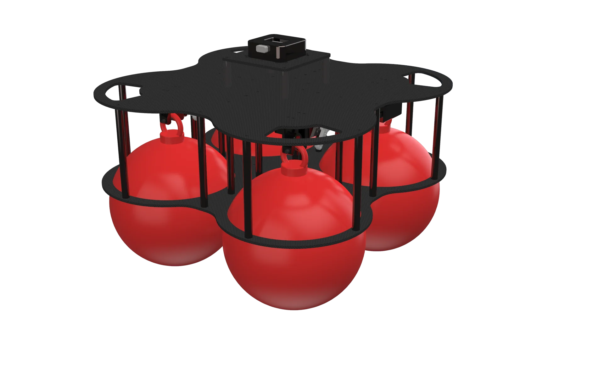 Jmrrc Drone Fire Extinguisher Ball Paracrate Accessory For Industry