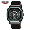 black/green-leather