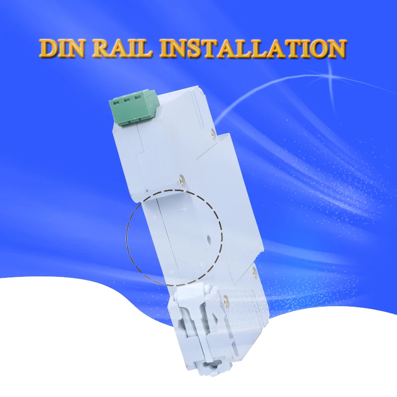Pv spd Type 2 Single Pole 20ka 275v Power Surge Arrester for Europe