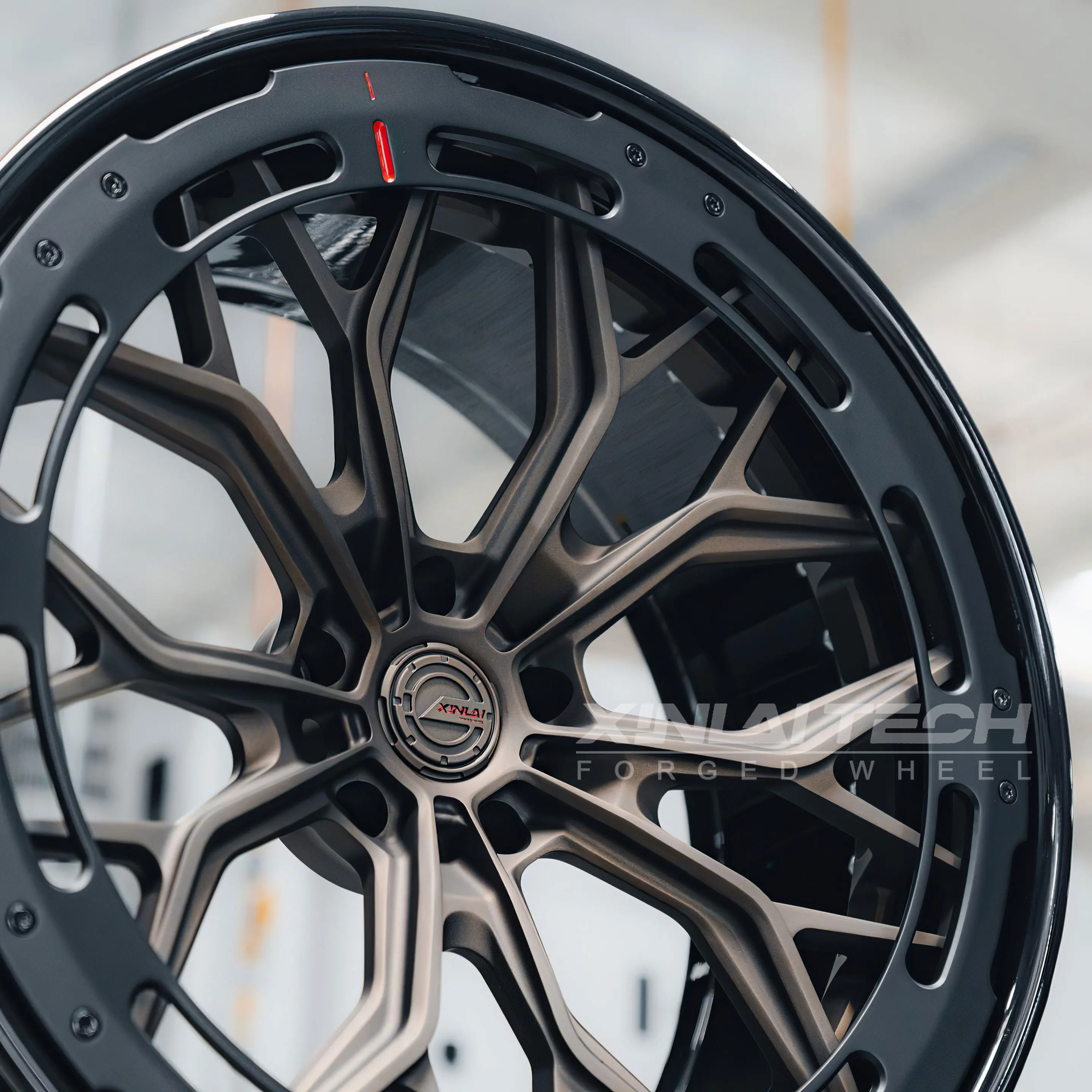 XL Bronze Finished 2 Piece Forged Wheels 5x112 5x114.3 5x120 for BMW M3 M4 M5 Mercedes Benz C63 E63 Audi RS5 RS7 Wheels Rims - Image 4