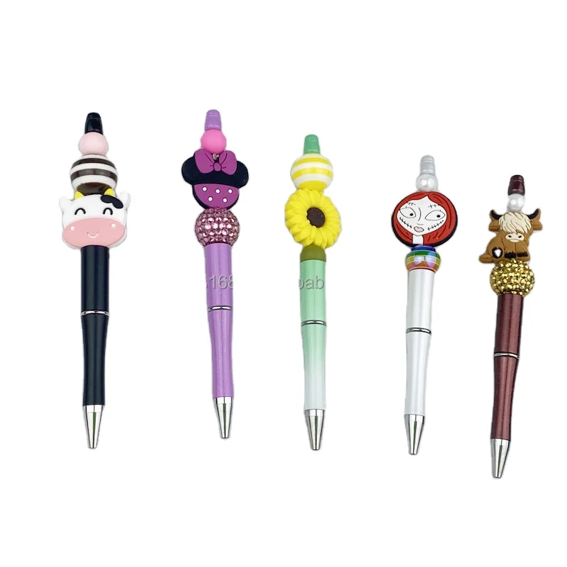 Ballpoint Pen Handmade, Beadable Pens Beads, Diy Ballpoint Beads