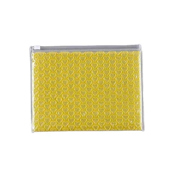 Colorful PVC Slider Eco Friendly Colored Ziplock Makeup Packaging Poly mailer Bag Custom Logo Zipper Bubble MailersBags