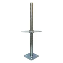 Cuplock Galvanized Electro Scaffolding T Jack Base Q235 Steel Scaffolding Frames Prop