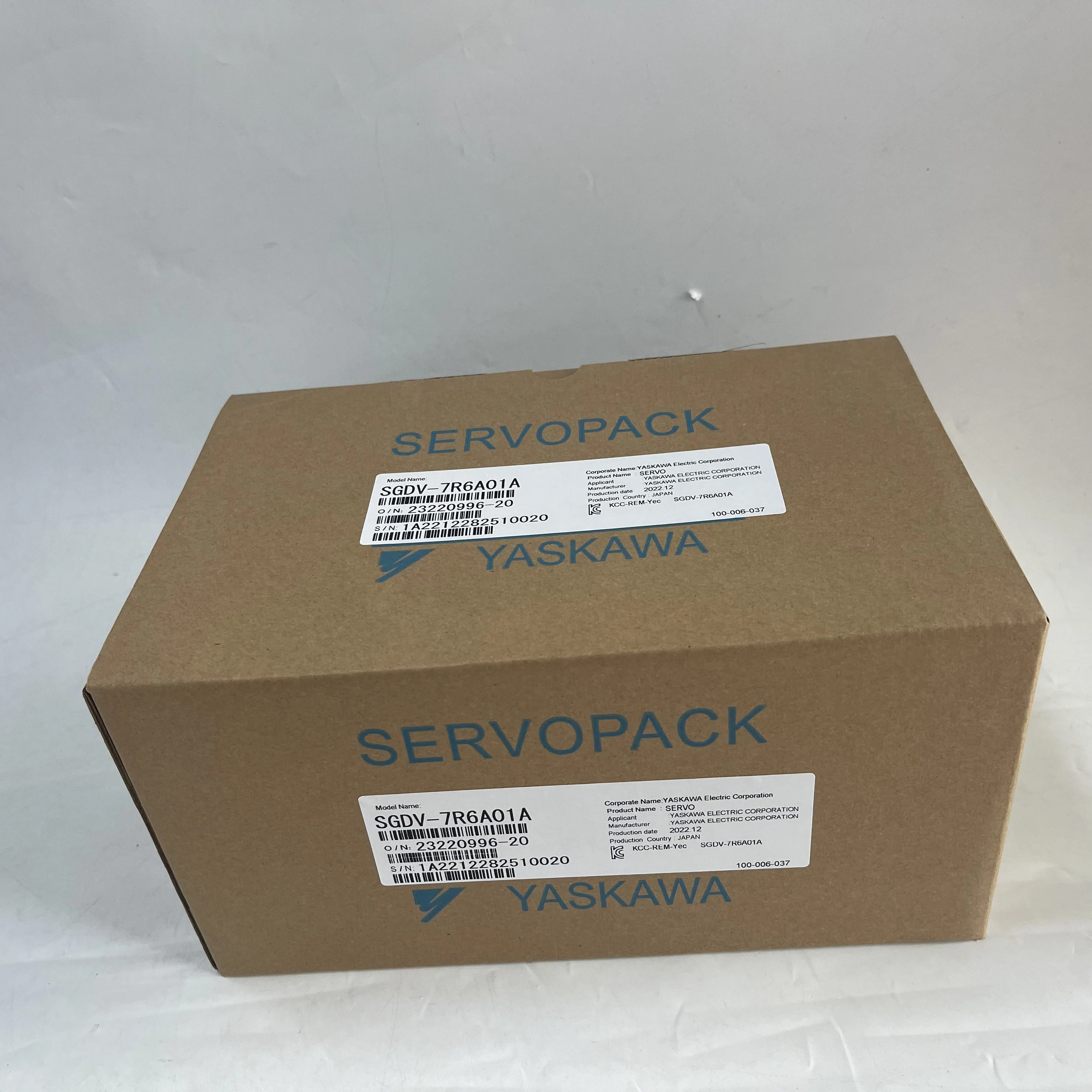 YASKAWA SERVOPACK (Servo Drive) SGDV-7R6A01A YASKAWA SERVOPACK (Servo Drive) SGDV-7R6A01A