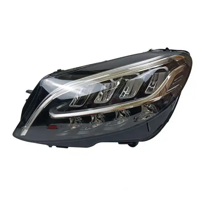 19-21 W205 C Class New Style LED Headlights Headlamps for Mercedes Benz C180 C200 C260 C280 C300 2059066204 2059066304