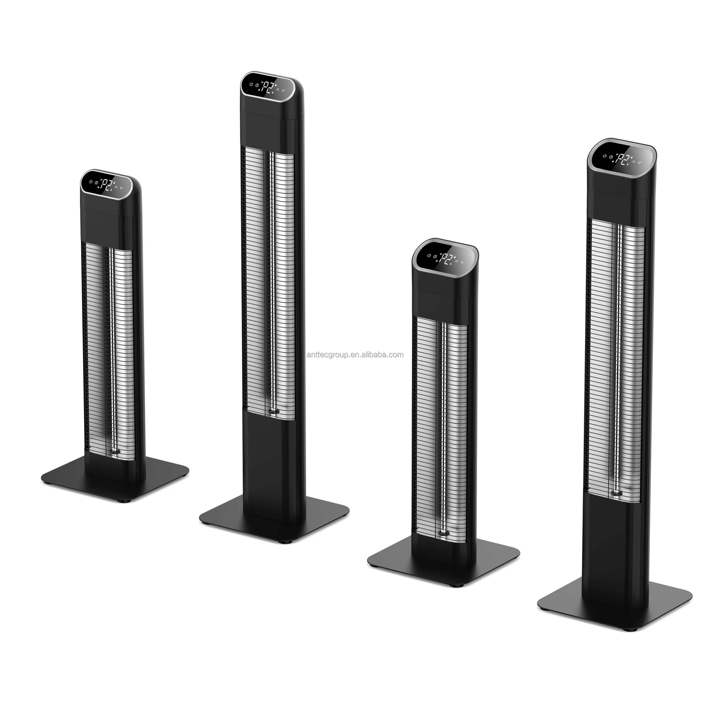 New Style Stand Up Patio Heater With Remote Control 1500w3000w Outdoor