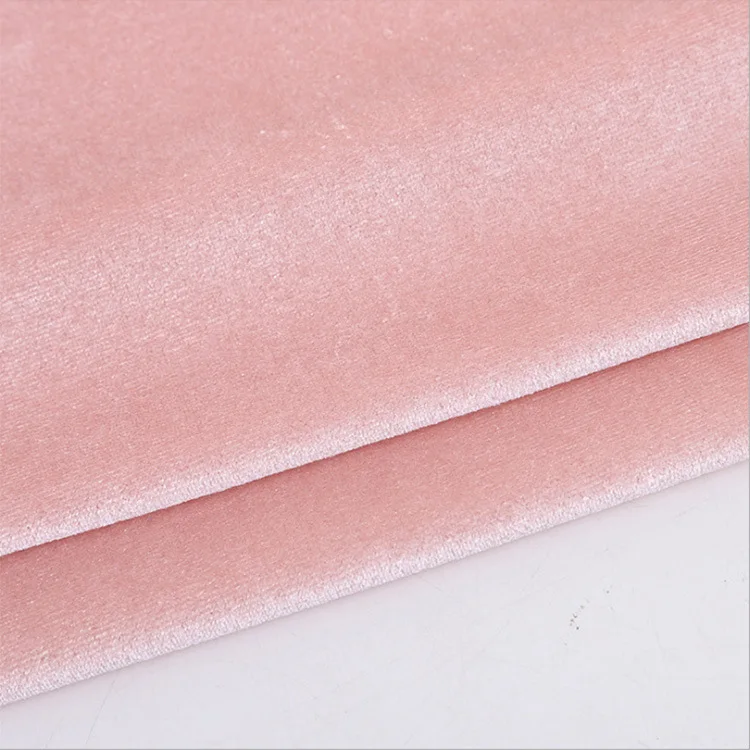 Soft Cheap Custom Dress Textiles Spandex Ice ks Velvet Fabrics Dress Tecido Veludo Velour Shiny Fabric Roll