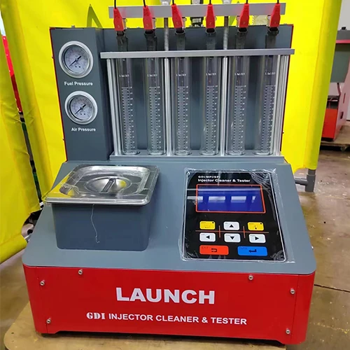 LAUNCH Injector Clean Machine CNC 801 GDI EFI SFI Ultrasonic Direct Inject Fuel Universal Injector Clean Machine Auto Equipment