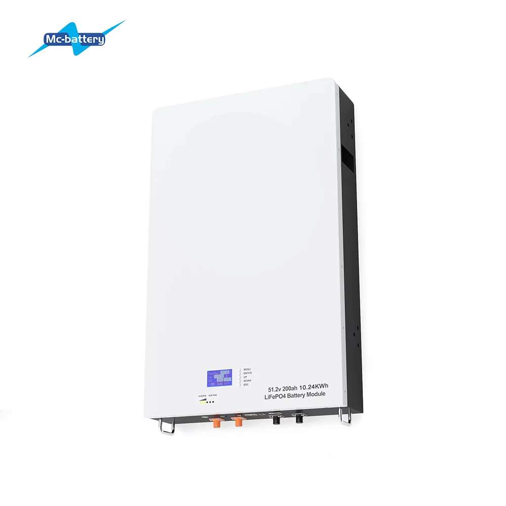 10kw Solar System Battery Lifepo4 48v 100ah 150ah 200ah Wall Mounted