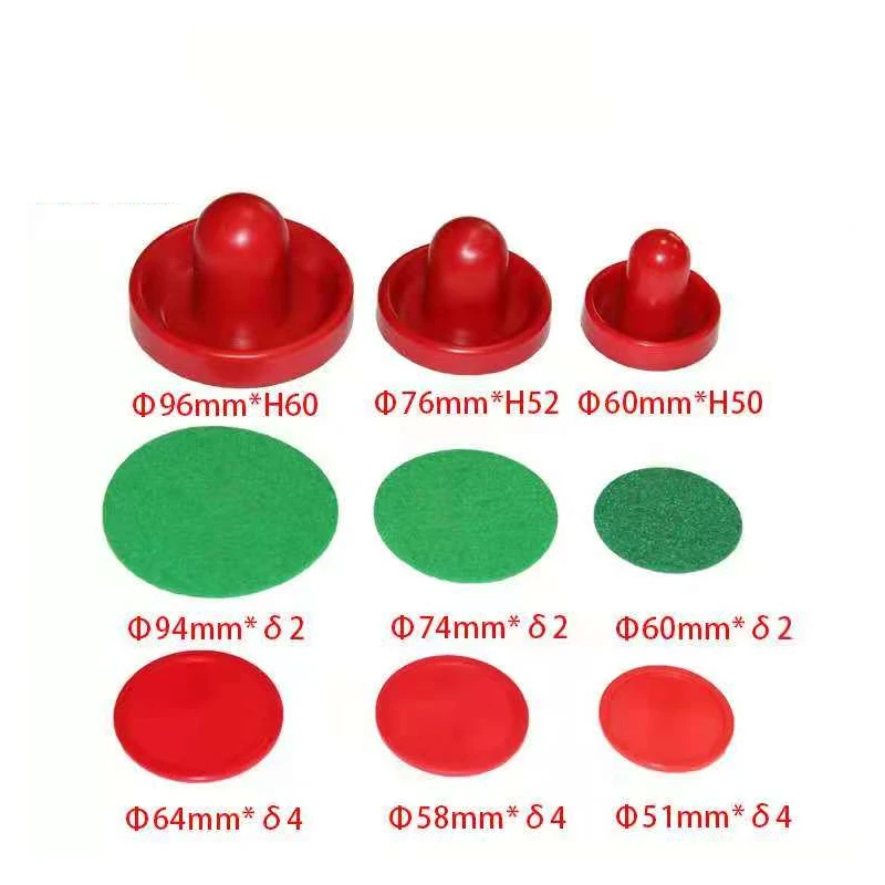 BERYLER 5 Pack Air Hockey Red Replacement, 6.3 Cm I Produktbild-Vorschau 6