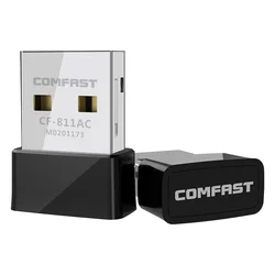 Low price comfast 650 mbps external usb 2.0 wifi dongle 5ghz wifi adapter network cards