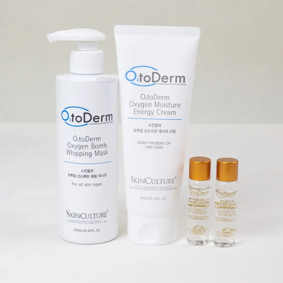 Revitalizing O2toderm Cream Set for Moisturizing, Skin Lightening