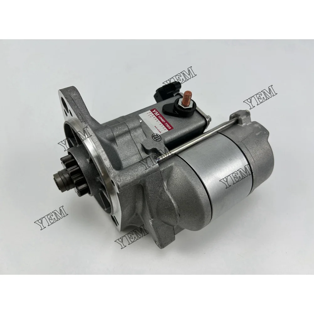 For Yanmar Engine 4TNV84 Starter Motor 129407-77010 Spare Part Aftermarket Engine Parts 4