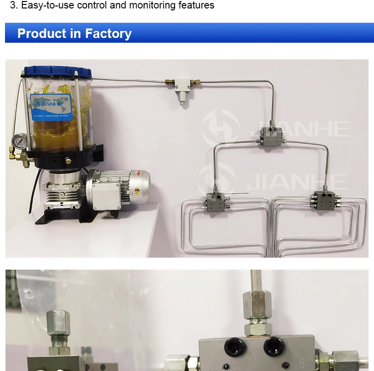 Grease Lubrication Manifold Block Grease Lubricant Metering Device