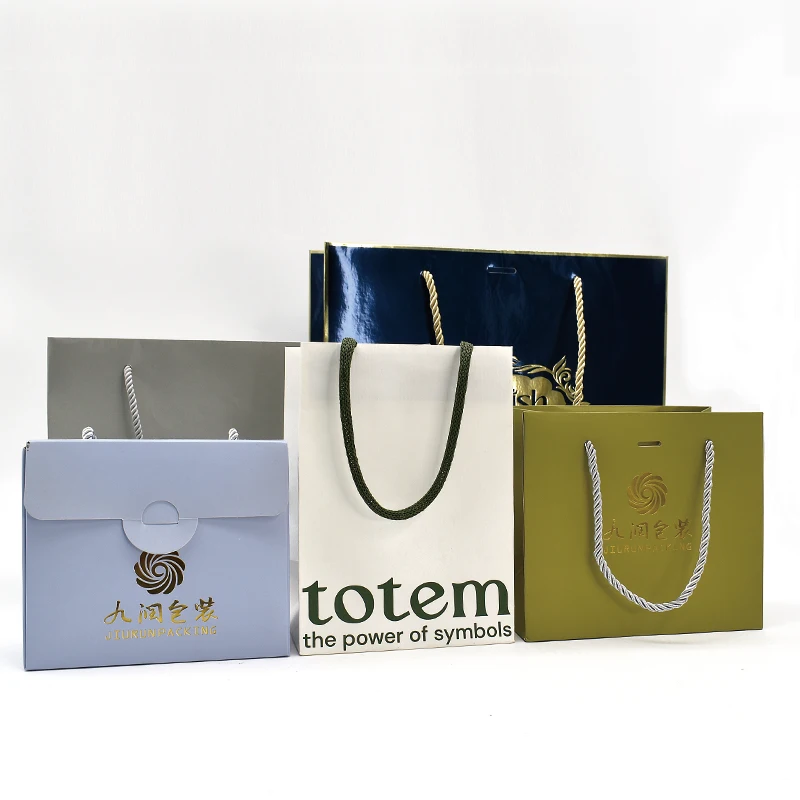 Customized Luxury Premium Gift Bag with Exquisite Embossing Sponge Lining UV Coating Matt Lamination supplier