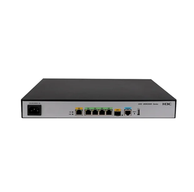 H3C RT-MSR2600-6-X1 6-port Gigabit Smart Enterprise Router