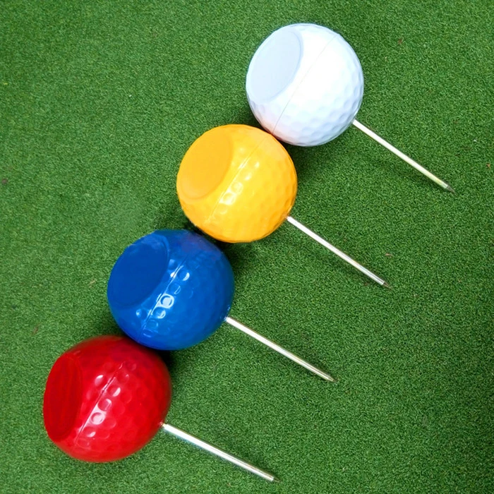 Wholesale Cheap Golf Beveled Dimple Ball Tee Markers Golf Course Product Logo Custom Golf Ball