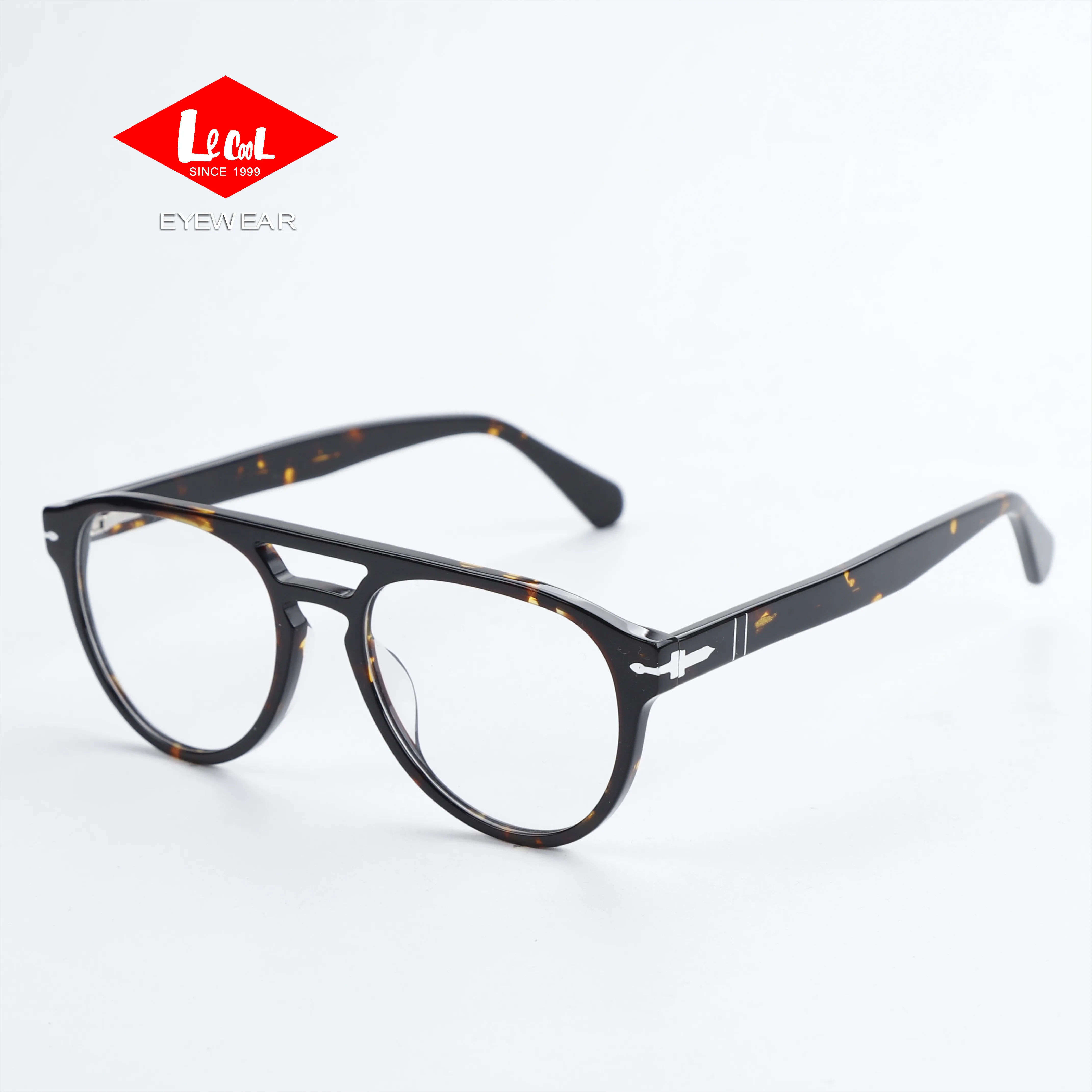 Gafas de acetato para hombre, lentes con montura óptica, montura