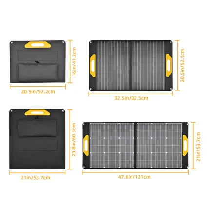 Energie 、 Hybess - Eyacht Hot Sale wiederaufladbare Batterie tragbare HomeGon -Lithium -Ionen -Batterien 600W 1000W Solarenergie Kraftwerk Backup Tragbares Kraftwerk tragbar 13