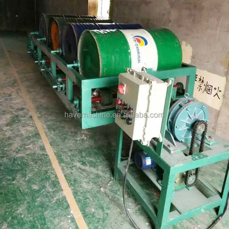Automatic 200l Oil Barrel Plastic Barrel Cleaning Machine Oil Drum