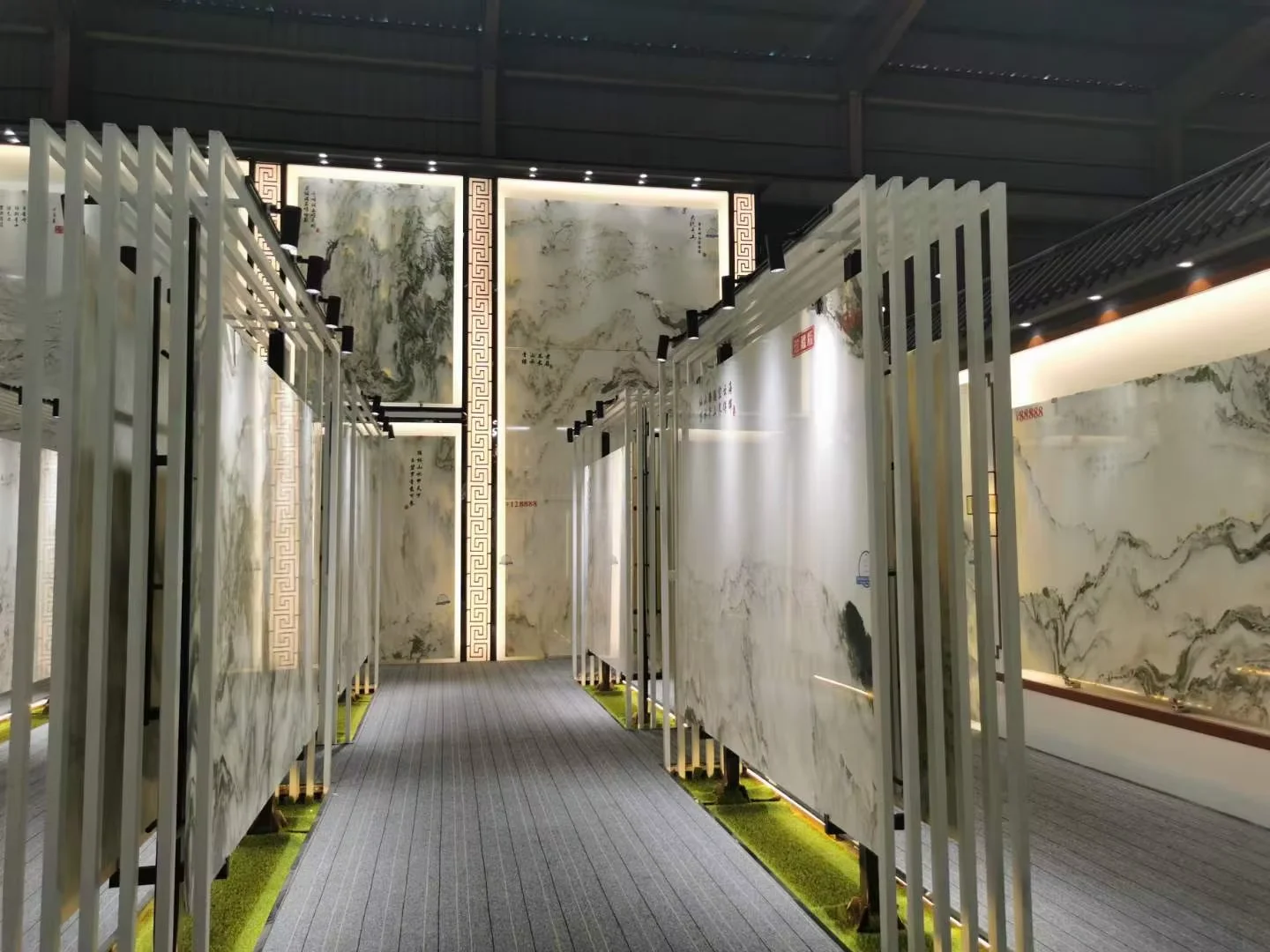 luxury natural white marble big slab polished large format stone for villa hotel floor kitchen wall panel bathroom-8