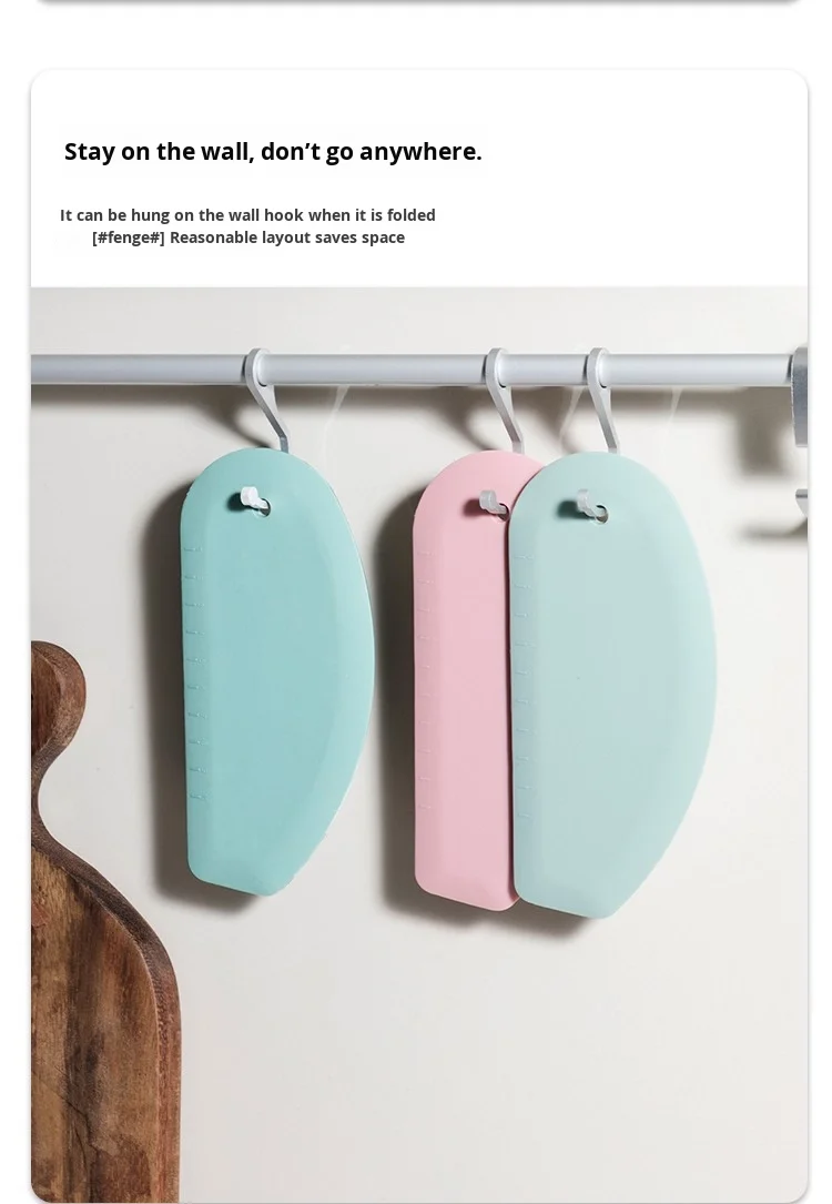 Food Grade Silicone Cutting Blade with Graduated Flour Scraper Kitchen Tool for Cake Cream Kneading Baking Baking & Pastry Tool details