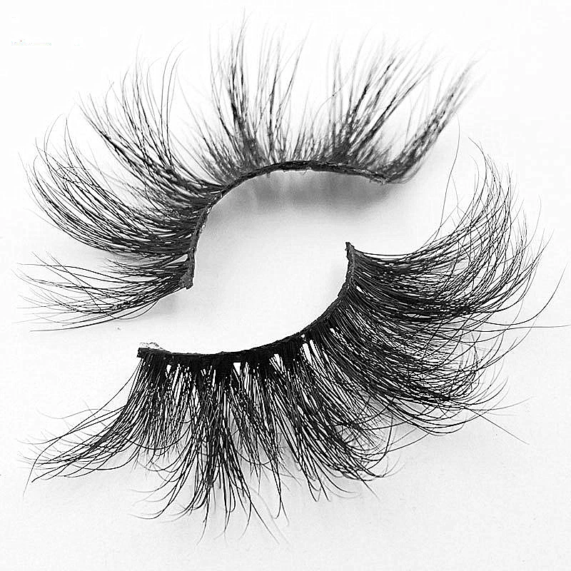 LASHAP handmade 25mm 3D strip lashes 100% real mink fur long eyelash vendor cruelty free custom lashboxes wholesale