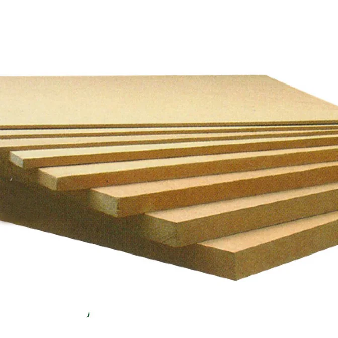 Hysen plywood manufacturer 18mm raw melamine MDF/HDF board