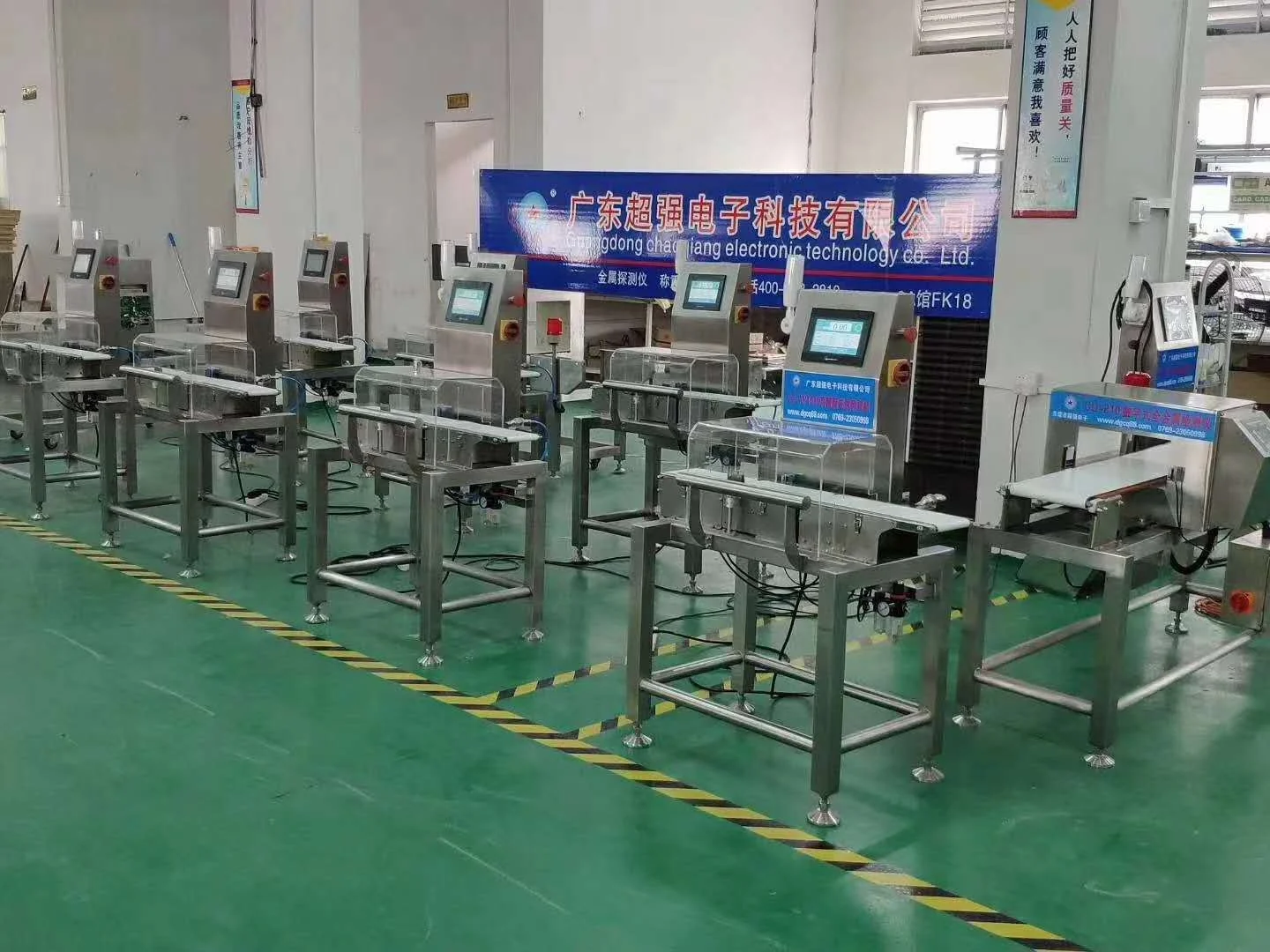 High Accuracy Food Package Automatic Fix Capsule Check Weigher Weighing Check Machine with Conveyor and Vibrating Plate