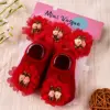 Red-short sock small card