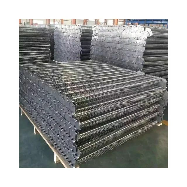Stainless Steel TECONWAY Corrosion Proof Wire Mesh Belt Conveyor for Sludge Drying Chamber 4