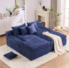 Blue + Corduroy + 2 Seat