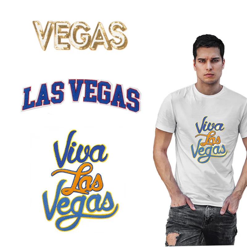 EYD Custom Chenille Embroidered Designer Iron on Patches Iron-on Logo Tpu Puff  Heat Press Transfer Designs  for T Shirts